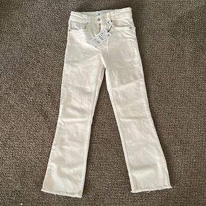 Mid-Rise Cropped Jeans from Zara